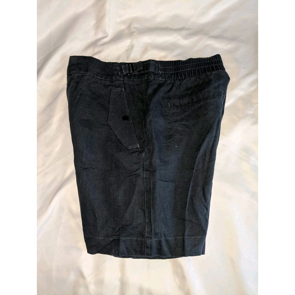 Athleta Voyager Linen Shorts Size 6 Granite 7 Inch Inseam Pockets Athleta - Picture 9 of 16